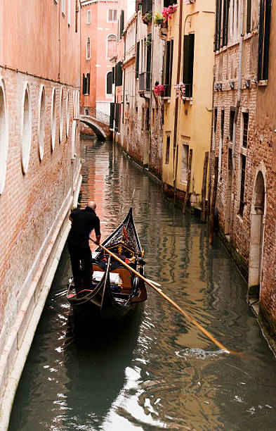 istock Gondola and Canal in Venice, Italy 160054870