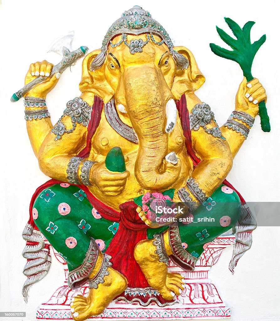 Indian Or Hindu Ganesha God Named Siddhi Ganapati Stock Photo ...