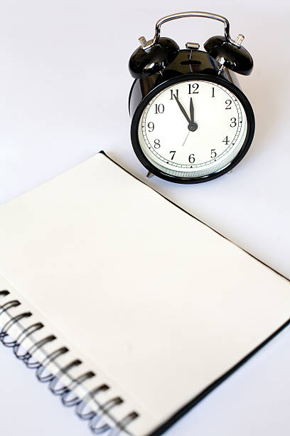 istock Alarm clock and a list of things to do 160057332