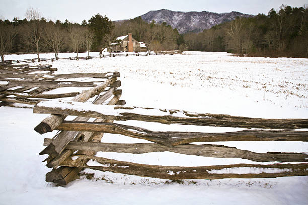 istock mountain cabin in winter 160057704