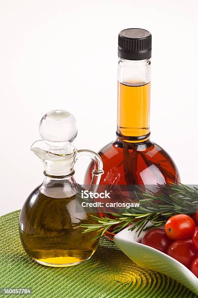 Olivenöl Balsamicoessig Stockfoto und mehr Bilder von Balsamico - Balsamico, Essig, Flasche