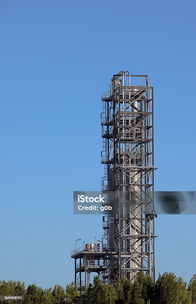 Tour dans la raffinerie de pétrole - Photo de Arbre libre de droits