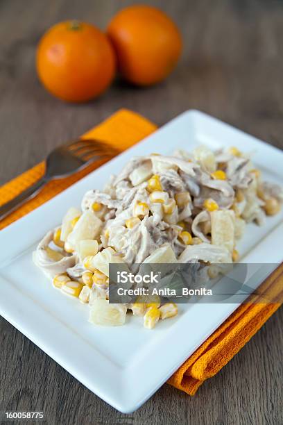 Fresh Salad Stock Photo - Download Image Now - Appetizer, Chicken Meat, Close-up