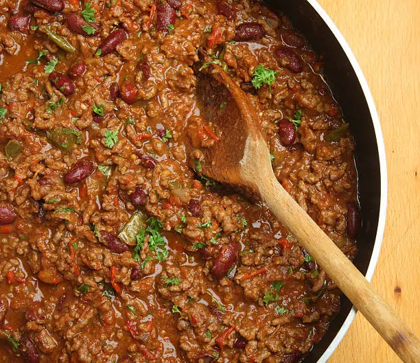 Photo of Cooking Chilli With Meat