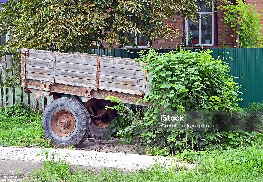 Chariot en bois Vintage - Photo de A l'abandon libre de droits