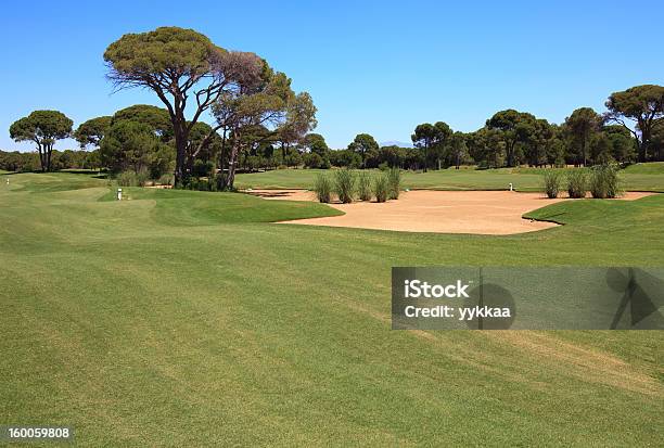 Campo De Golfe Com Obstáculo - Fotografias de stock e mais imagens de Ajardinado - Ajardinado, Areia, Campo de Golfe