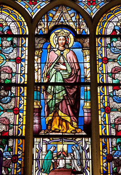 istock Paris - windowpane from Saint Germain l'Auxerrois 160059872