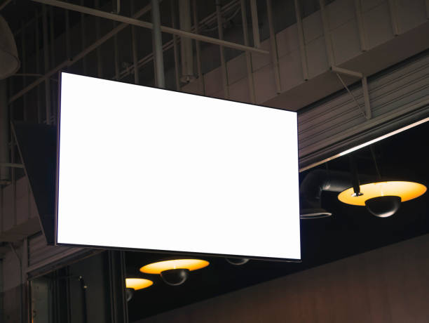 istock Blank Tv Screen Media display indoor Public building 1600611830