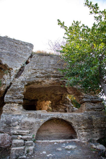 istock Besikli Cave tomb monument in Antakya (Hatay) Turkey. 1600622713