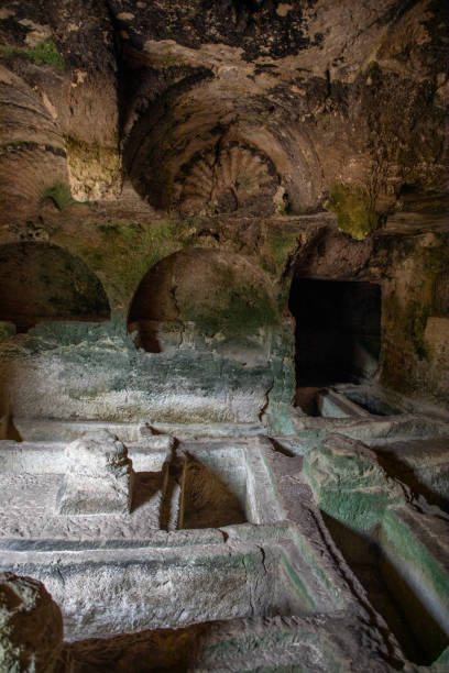 istock Besikli Cave tomb monument in Antakya (Hatay) Turkey. 1600634699