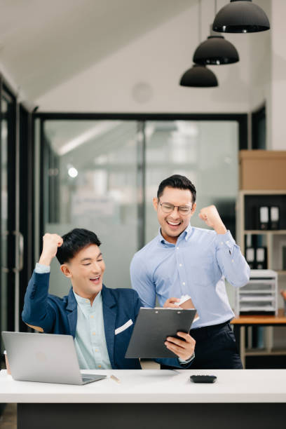 istock Those who work hard, win in the conference room new startup project. 1600684989