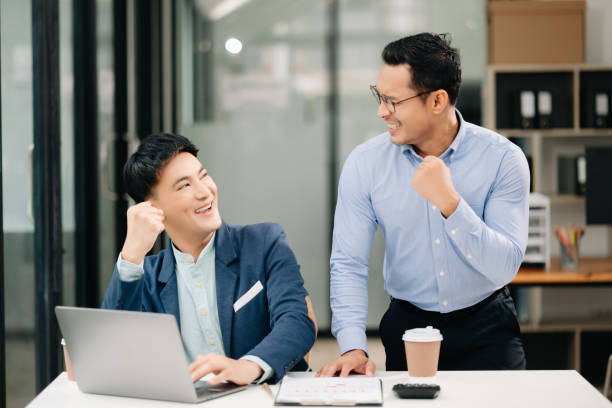 istock Those who work hard, win in the conference room new startup project. 1600684999