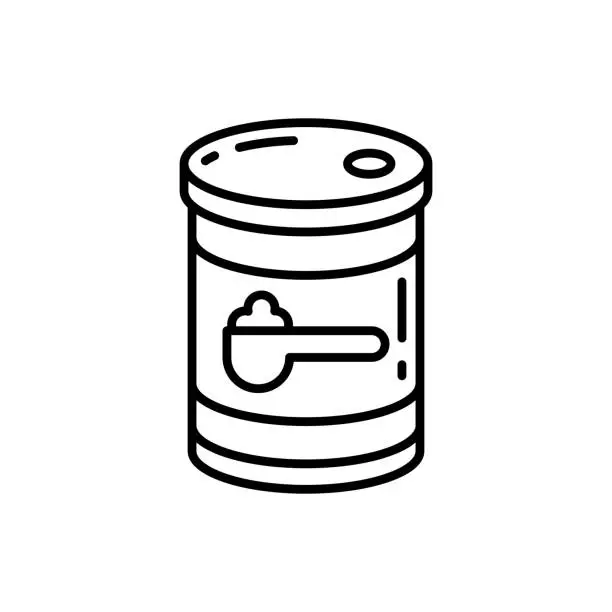 Vector illustration of Baking Soda icon in vector. Logotype