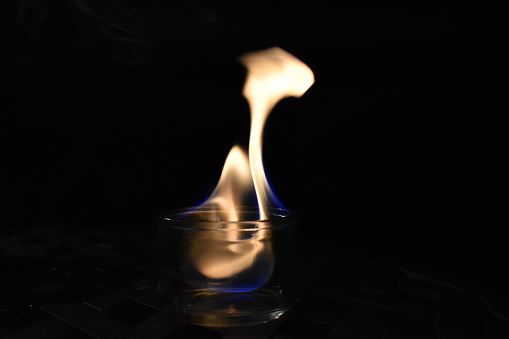 A single flame
