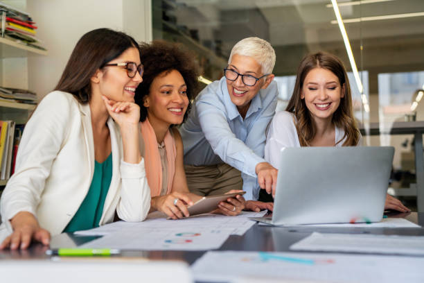 istock Collaboration and analysis by business people working in office 1600726188