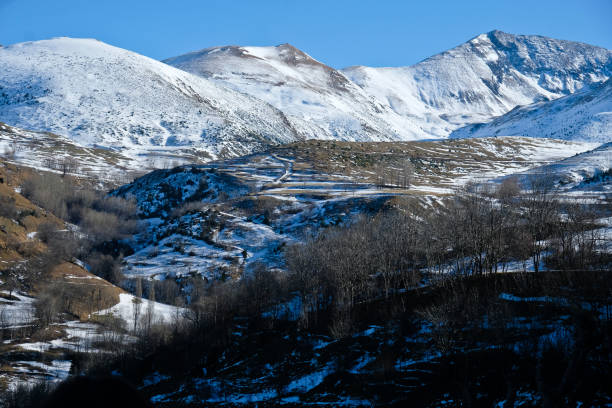 Benasque Balneario in Posets Maladeta of Pyrenees of Spain