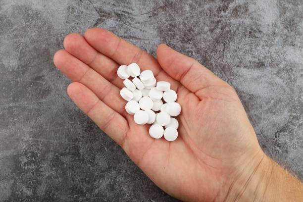 istock Zinc citrate dietary supplement in hand. 1600760829