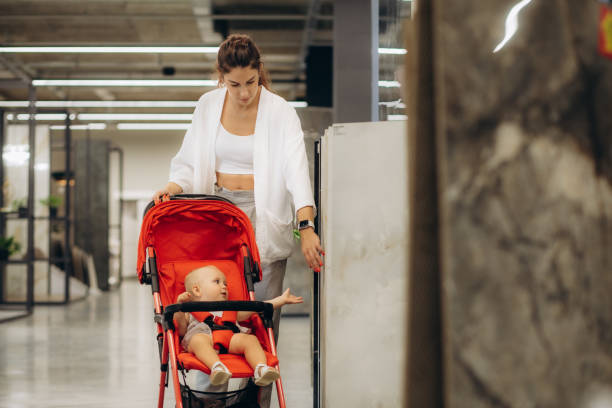 istock mother and daughter are walking around the hardware store 1600768006