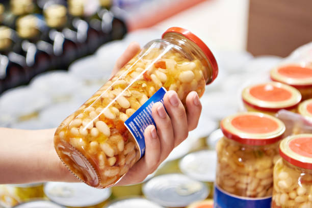 istock Beans with vegetables in jar 1600792780