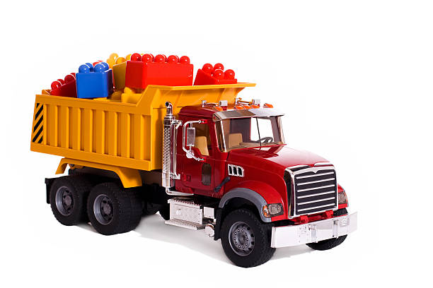 istock Truck carrying blocks 160083188
