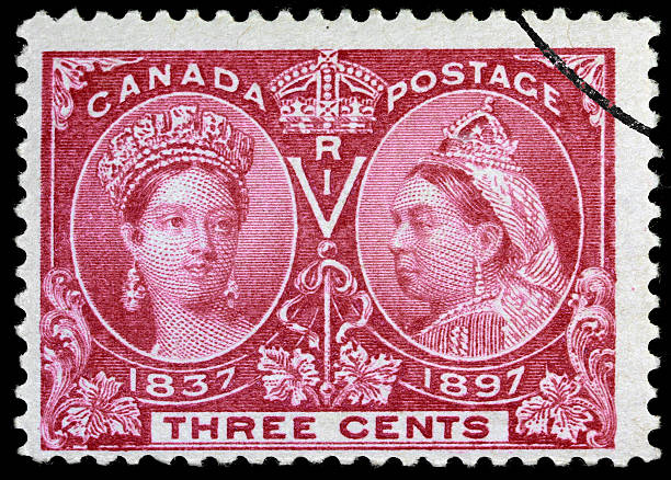 istock Queen Victoria Jubillee stamp 160083850