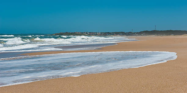 Cтоковое фото en las Olas playas de La pedrera_uruguay