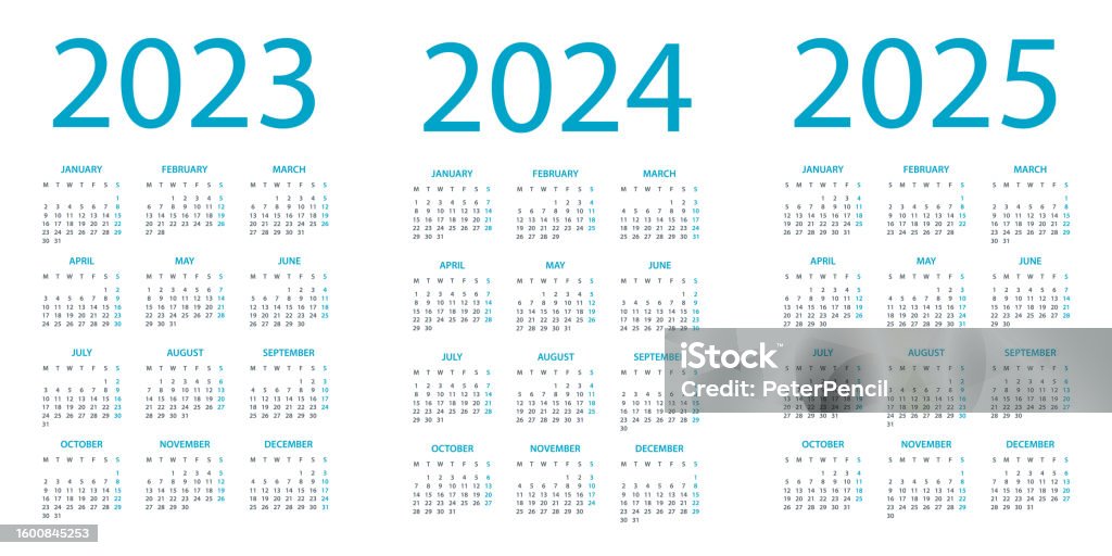 Calendars 2025 2025 2025 Symple Layout Illustration Week Starts On
