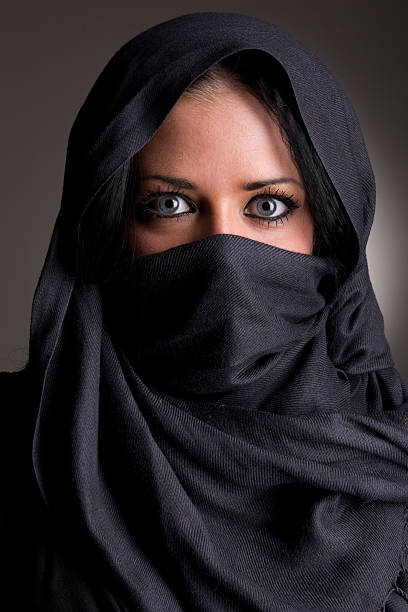 istock Dark Muslim Woman 160084976