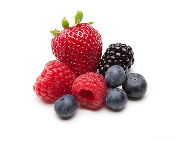 istock Small Group of Healthy Berries 160085854