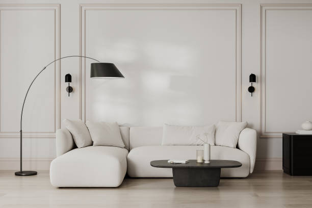 istock modern living room interior with white wall and sofa on wooden floor, 3d rendering 1600859389