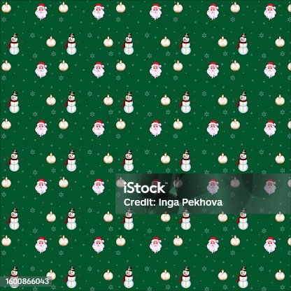 istock Christmas pattern with seamless pattern 1600866043