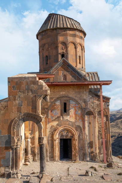 Ani Ruins in Kars are on the UNESCO World Heritage list. Ani Ruins in Kars are on the UNESCO World Heritage list. It was home to the Seljuks. It contains churches, mosques and houses. It is open to visitors as a museum. ani harabeleri stock pictures, royalty-free photos & images