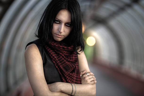 Portrait of  muslim woman outdoors