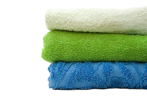 Towels stock photo