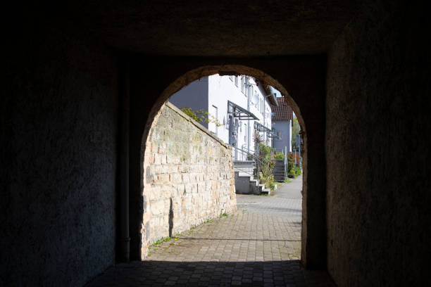 istock Archway in a residential area 1600886970