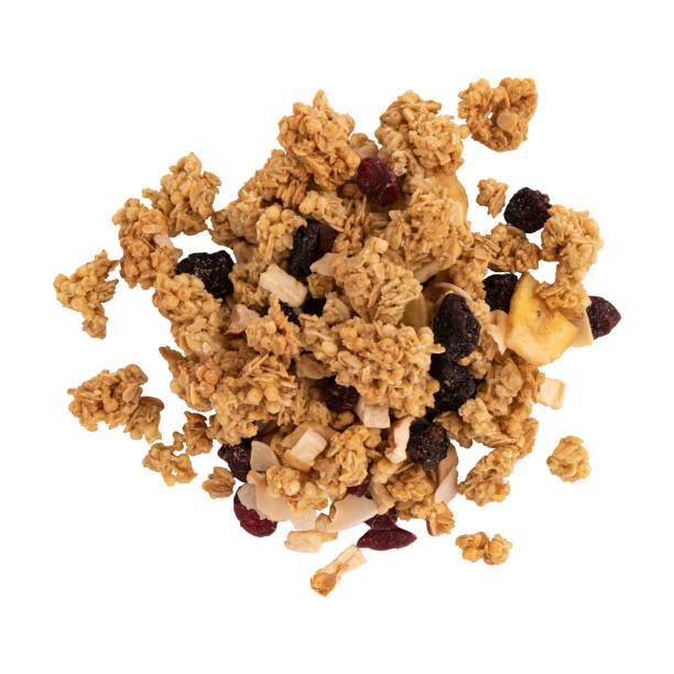 istock heap crunchy granola isolated on white background 1600938442