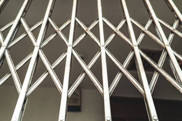 The iron door. The common iron door
