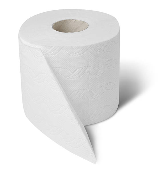 istock Toilet wc paper roll 160098390