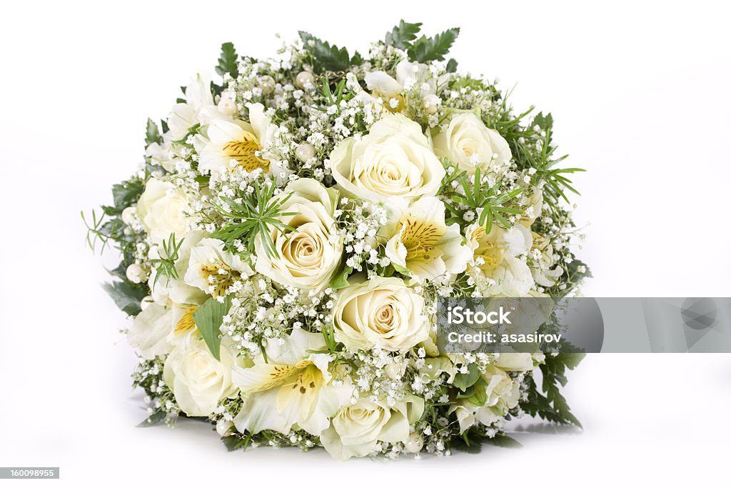 Wedding bouquet Alstroemeria Stock Photo