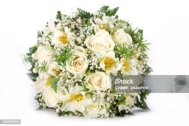Wedding Bouquet Stock Photo - Download Image Now - Alstroemeria, Bouquet, Cut Out