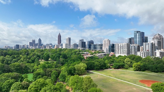 Atlanta, Georgia City Skyline