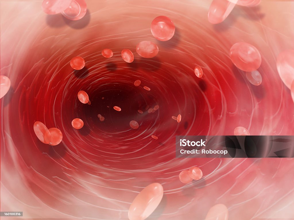 血液細胞動脈 - トンネルのロイヤリティフリーストックフォト