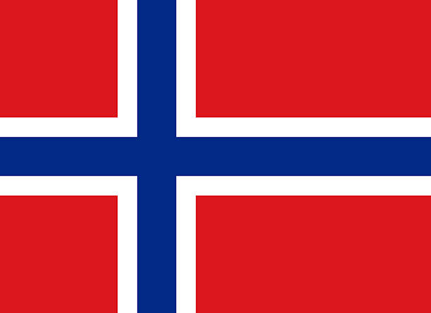 istock Flag the Kingdom of Norway (Civil use, CORRECT proportions) 160101701