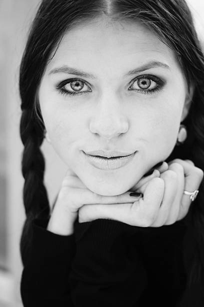 istock Pretty smiling girl portrait 160102109