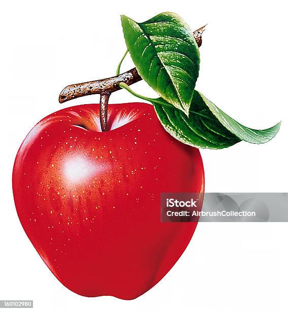 Red Delicious Apple Stock Photo - Download Image Now - Apple - Fruit, Cute, Freshness