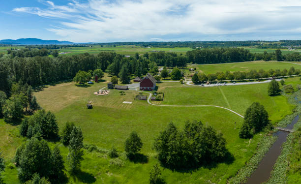 Hovander Park Ferndale WA Aerial View
