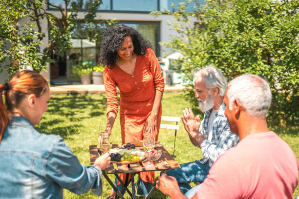 istock Elderly Couples' Enjoying their Afternoon in the Backyard 1601037799