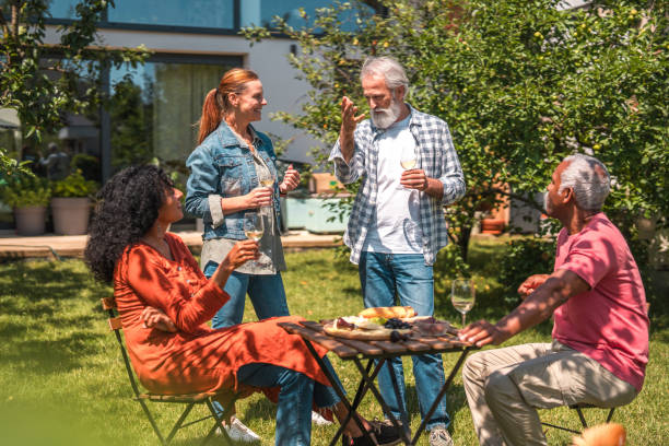 istock Diverse Senior Friends Cherish Picnic Time 1601038355