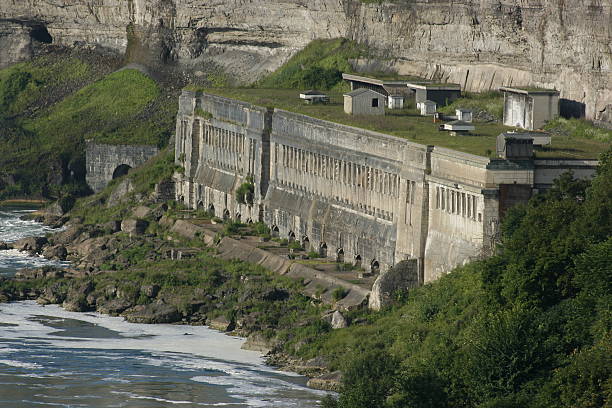 Old Hydro Plant stock photo