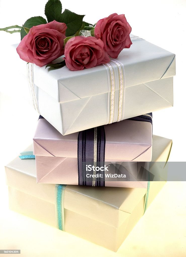 Gift Box Birthday Stock Photo